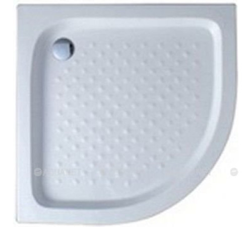 Душевой поддон Cezares Tray 80x80 см радиальный акриловый TRAY-A-R-80-550-15-W