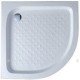 Душевой поддон Cezares Tray 80x80 см радиальный акриловый TRAY-A-R-80-550-15-W