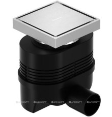 Трап точечный Allen Brau Priority двухсторонняя вставка 100x100 мм никель браш 9.50023.BN