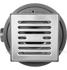 Трап точечный Bettoserb 15х15 см горизонтальный выпуск d50 14702509