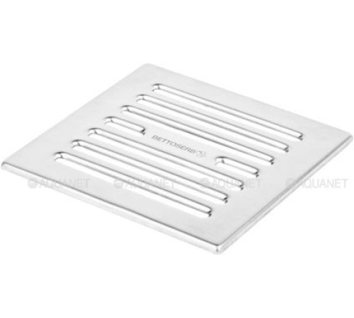 Трап точечный Bettoserb 15х15 см горизонтальный выпуск d50 14702509