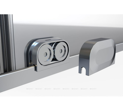 Душевое ограждение Allen Brau Fantasy 2.0 1200х800 мм 8 мм хром 3.11006.00/3.11011.00