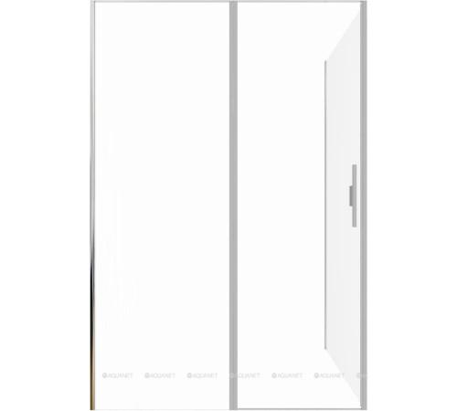 Душевое ограждение Allen Brau Priority 1400x800 мм 8 мм серебро браш 3.31035.BA/3.31041.BA