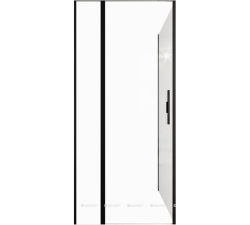 Душевое ограждение Allen Brau Priority 900x800 мм 8 мм черный браш 3.31027.BBA/3.31042.BBA