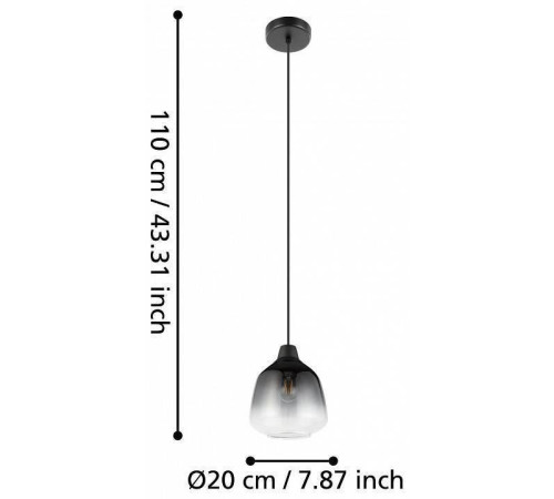 Подвесной светильник Eglo Sedbergh 43821