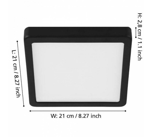 Накладной светильник Eglo ПРОМО Fueva 5 900587