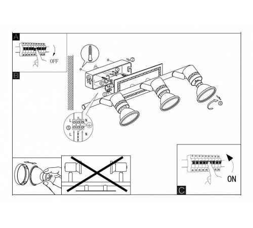 Спот Eglo ПРОМО Bonares 94284