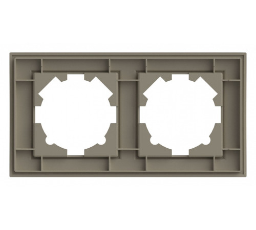 Рамка на 2 поста Elbi Eleсtriс Zena 500-010300-226