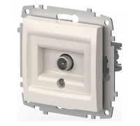 ТВ-розетка проходная без рамки Elbi Eleсtriс Zena Vega 609-010200-272