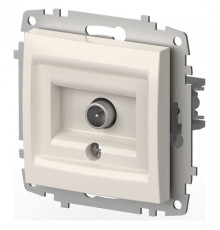 ТВ-розетка проходная без рамки Elbi Eleсtriс Zena Vega 609-010200-272