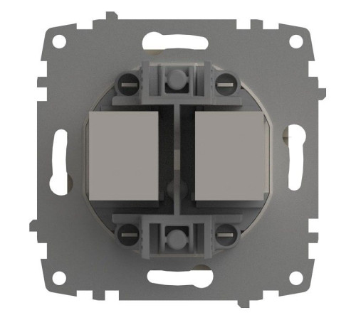 Розетка двойная Ethernet RJ-45 без рамки Elbi Eleсtriс Zena Vega 609-010300-248