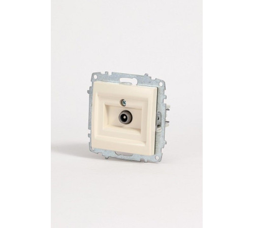 ТВ-розетка проходная без рамки Elbi Eleсtriс Zena Vega 609-010300-272