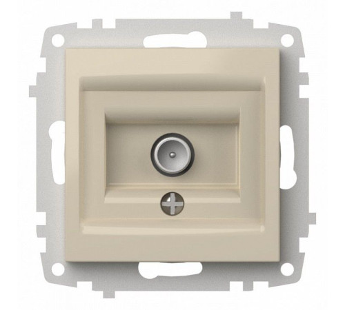 ТВ-розетка оконечная без рамки Elbi Eleсtriс Zena Vega 609-010300-273