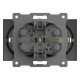 Розетка двойная с заземлением, без рамки Elbi Eleсtriс Zena Vega 609-011000-907