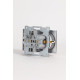 Розетка двойная с заземлением, без рамки Elbi Eleсtriс Zena Vega 609-011000-907