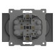Розетка двойная без заземления, без рамки Elbi Eleсtriс Zena Vega 609-011000-908