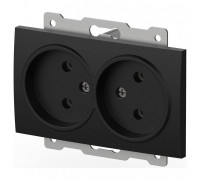 Розетка двойная без заземления, без рамки Elbi Eleсtriс Zena Vega 609-014800-908