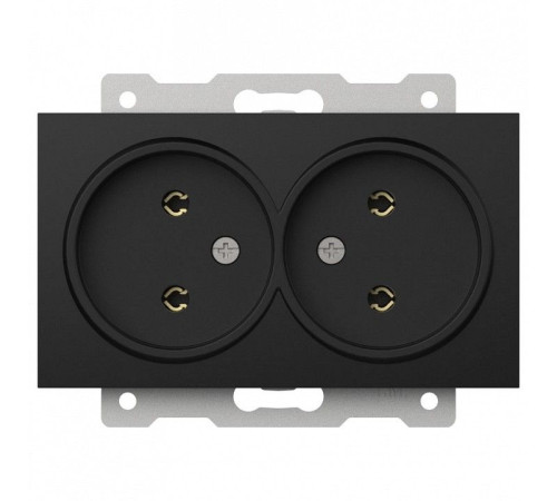 Розетка двойная без заземления, без рамки Elbi Eleсtriс Zena Vega 609-014800-908