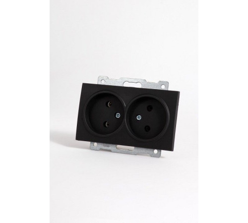 Розетка двойная без заземления, без рамки Elbi Eleсtriс Zena Vega 609-014800-908