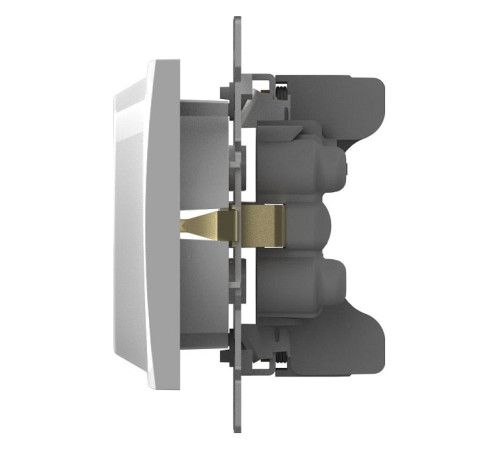 Розетка двойная с заземлением, без рамки Elbi Eleсtriс Zena Vega 609-015600-907