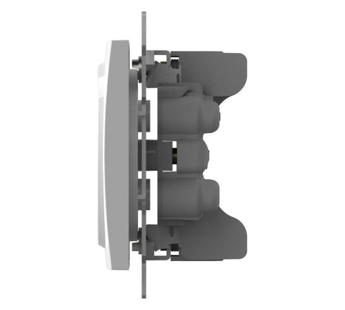 Розетка двойная без заземления, без рамки Elbi Eleсtriс Zena Vega 609-015600-908