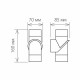 Накладной светильник Elektrostandard Vortex белый a038418