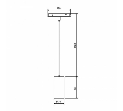 Подвесной светильник Elektrostandard Slim Magnetic a063533