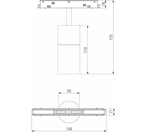 Светильник на штанге Elektrostandard Slim Magnetic a063537