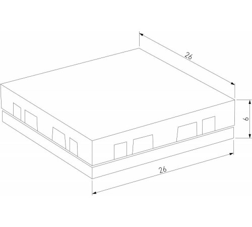 Соединитель X-образный для треков накладных Elektrostandard Flat Magnetic a063738