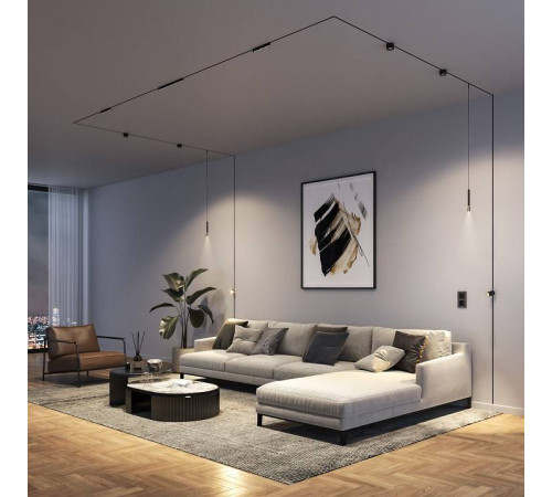 Соединитель угловой L-образный для треков встраиваемых Elektrostandard Mini Magnetic a065637