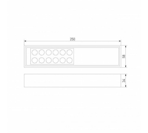 Накладной светильник Elektrostandard Tend a068849