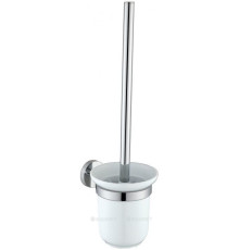 Ершик для унитаза Allen Brau Priority настенный керамический белый/хром 6.31008-00