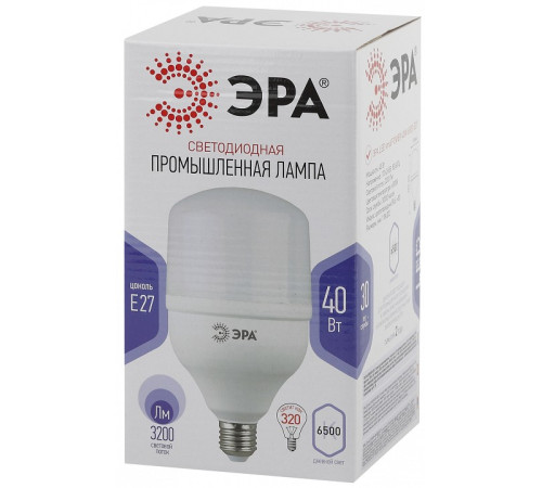 Лампа светодиодная Эра Стандарт LED POWER T120-40W-6500-E27
