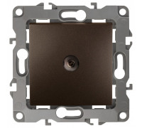 ТВ-розетка проходная без рамки Эра Эра 12 12-3102-13