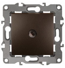 ТВ-розетка проходная без рамки Эра Эра 12 12-3102-13