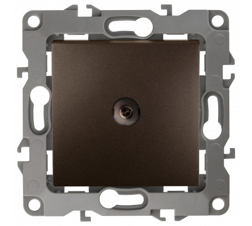 ТВ-розетка проходная без рамки Эра Эра 12 12-3102-13