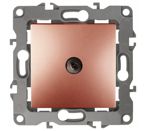 ТВ-розетка проходная без рамки Эра Эра 12 12-3102-14