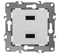 Розетка USB, без рамки Эра Эра 12 12-4110-01