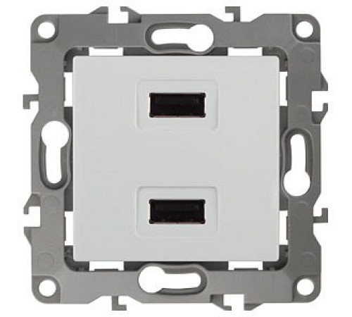 Розетка USB, без рамки Эра Эра 12 12-4110-01