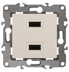 Розетка USB, без рамки Эра Эра 12 12-4110-02