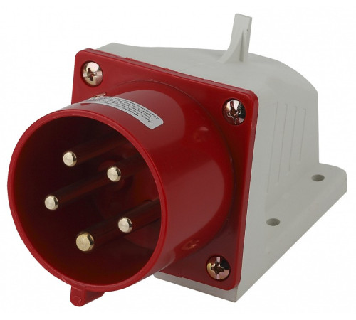 Вилка прямая 3P+PE+N Эра VS-32-3P-PE-N-IP44