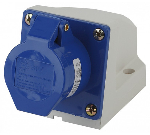 Розетка с заземлением Эра R(OUT)-16-2P-PE-IP44