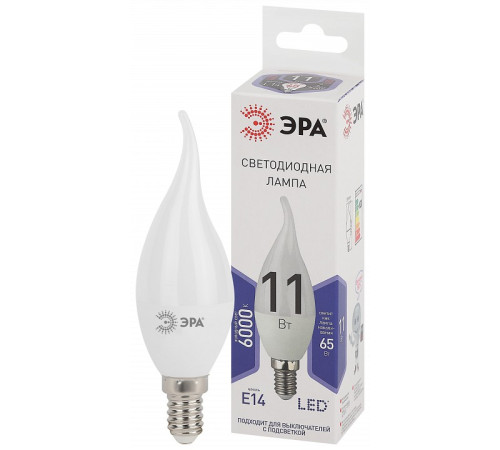 Лампа светодиодная Эра Стандарт LED BXS-11W-860-E14