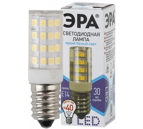 Лампа светодиодная Эра Стандарт LED T25-5W-CORN-840-E14