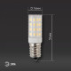 Лампа светодиодная Эра Стандарт LED T25-5W-CORN-840-E14