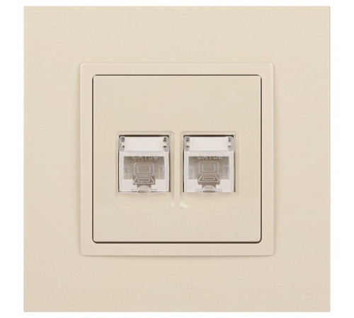 Розетка Ethernet RJ-45 без рамки Эра Эра Elegance 14-3108-02