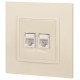 Розетка Ethernet RJ-45 без рамки Эра Эра Elegance 14-3108-02