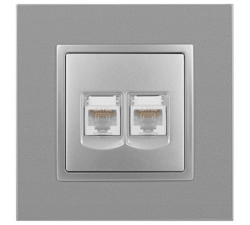 Розетка Ethernet RJ-45 без рамки Эра Эра Elegance 14-3108-03