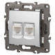 Розетка Ethernet RJ-45 без рамки Эра Эра Elegance 14-3108-03