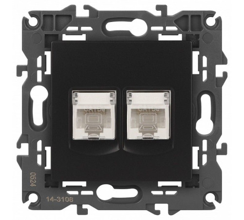 Розетка Ethernet RJ-45 без рамки Эра Эра Elegance 14-3108-05